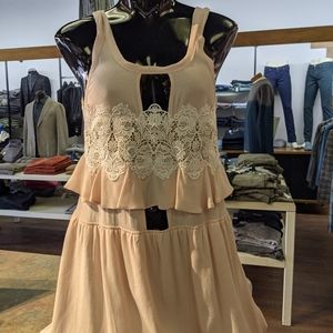 For Love & Lemons Sienna Dusrose dress, Small